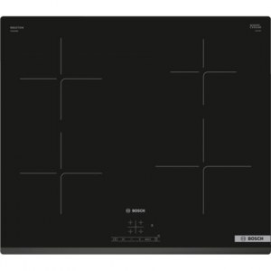 Bosch | PUE63KBB6E | Hob | Induction | Number of burners/cooking zones 4 | Touch | Timer | Black